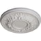 Ekena Millwork Odessa Ceiling Medallion (Fits Canopies up to 2 1/2"), 7 1/2"OD x 1 1/8"P, Ultra Pure White CM07ODUWF - alternate 2